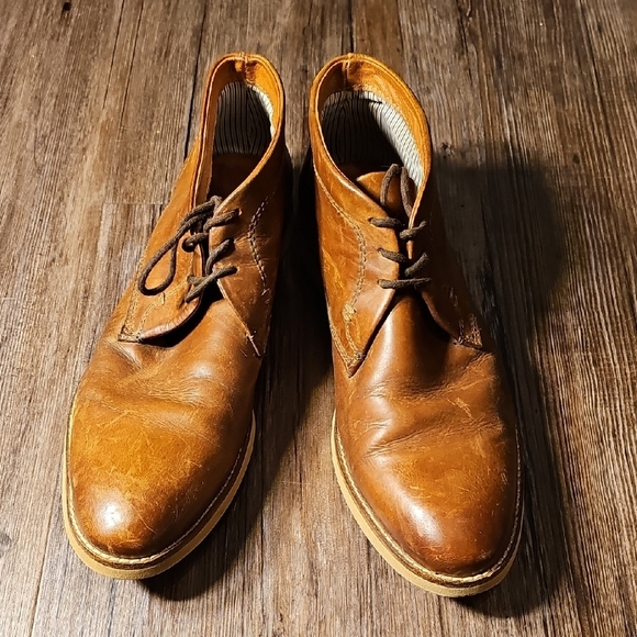 venturini Other - Men's Venturini For Men Brown Leather Chukka Boots Sz 12